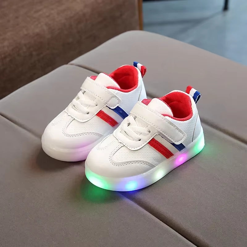 Children Led Shoes Boys Girls Lighted Casual Sneakers Glowing Shoes for Kid Sneakers with Luminous Sole Running Shoes Luminous