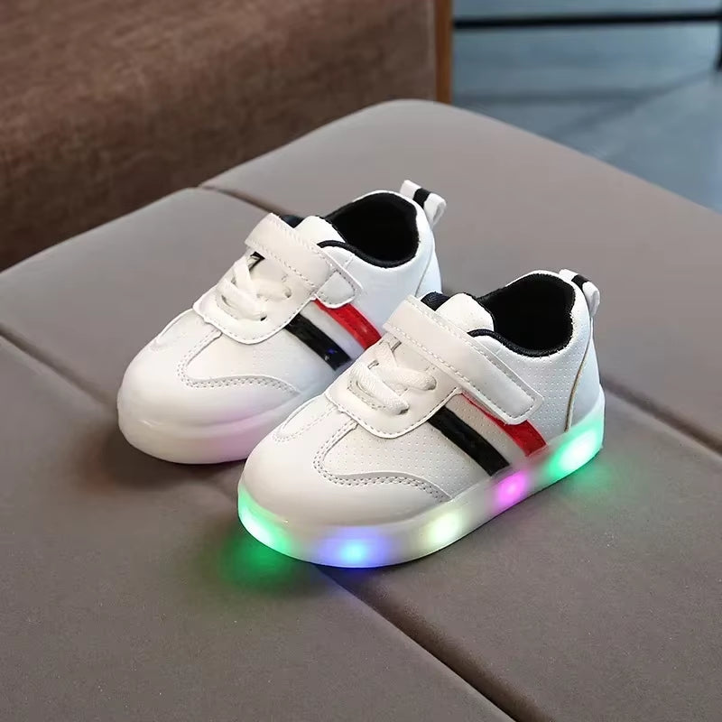 Children Led Shoes Boys Girls Lighted Casual Sneakers Glowing Shoes for Kid Sneakers with Luminous Sole Running Shoes Luminous