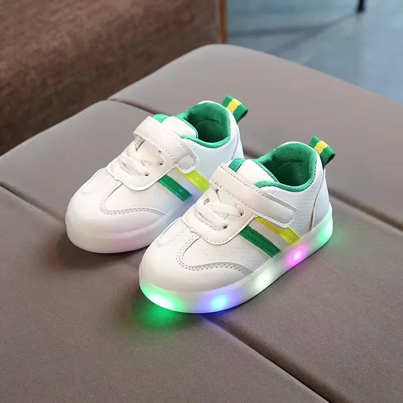 Children Led Shoes Boys Girls Lighted Casual Sneakers Glowing Shoes for Kid Sneakers with Luminous Sole Running Shoes Luminous